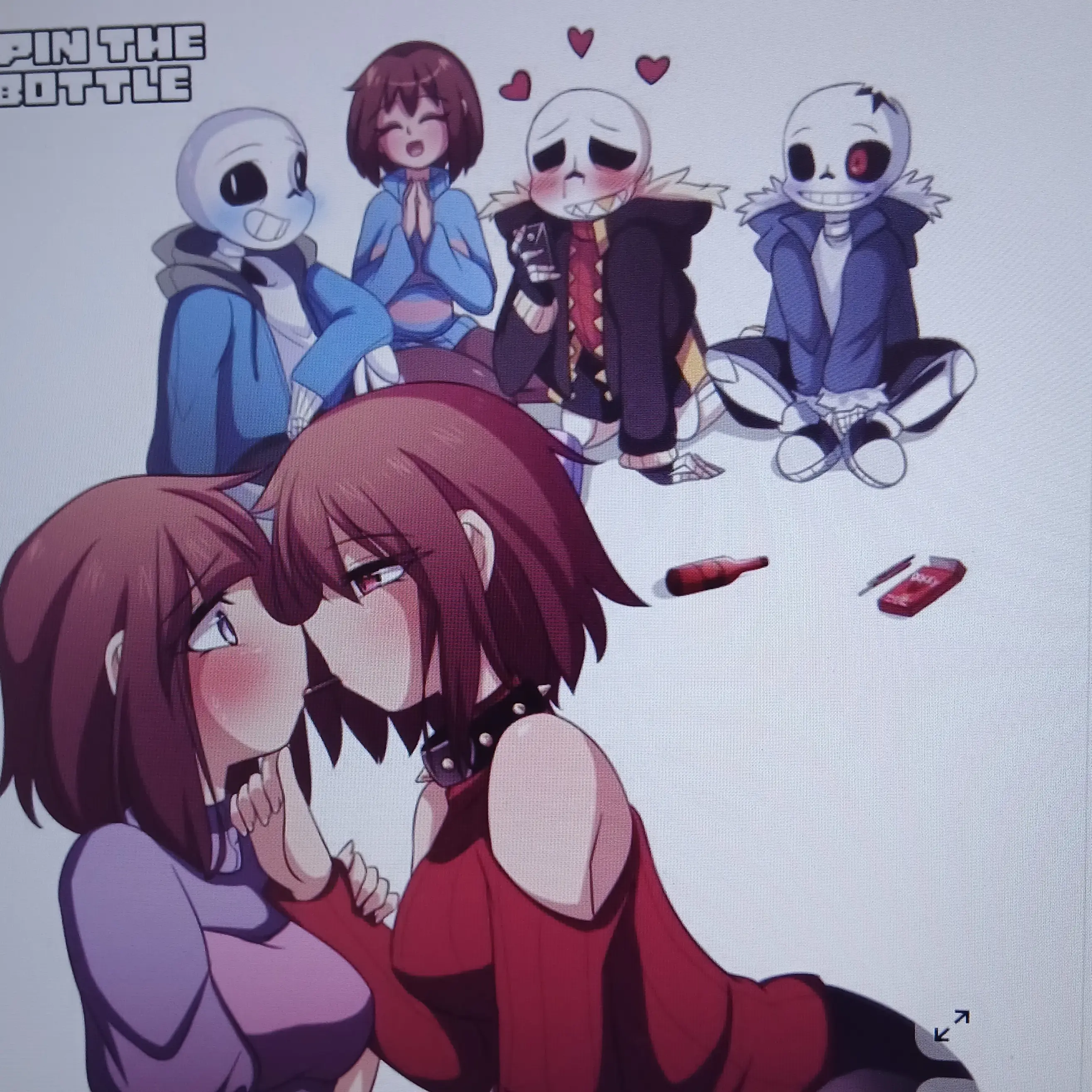 ZestySnow3661의 샌즈들에 프리스크란?