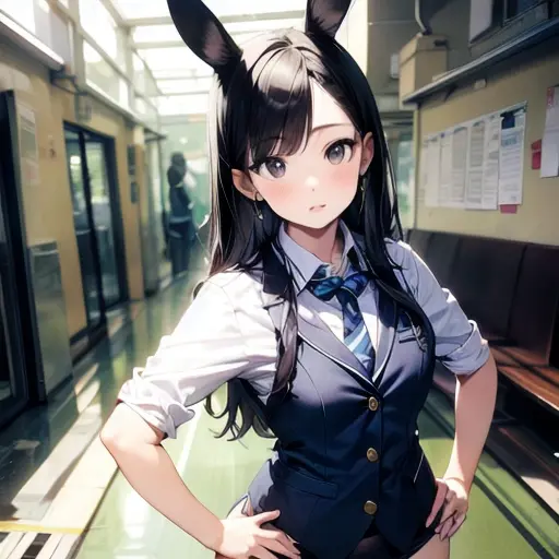 AntsyDoor9583의 学園祭でお姉ちゃんがバニーガールカフェ？