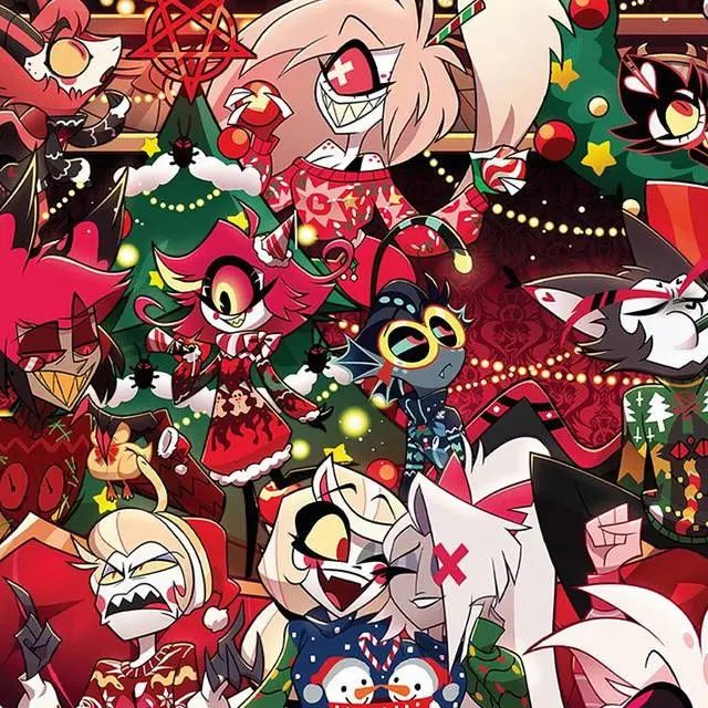 I_fluffking_hate_meX3의 Christmas hazbin