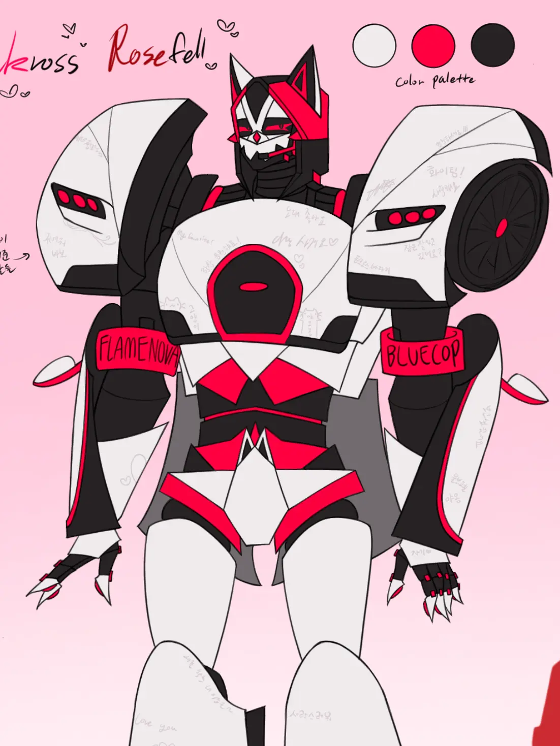 deusmulnet의 핑크로스 로즈펠