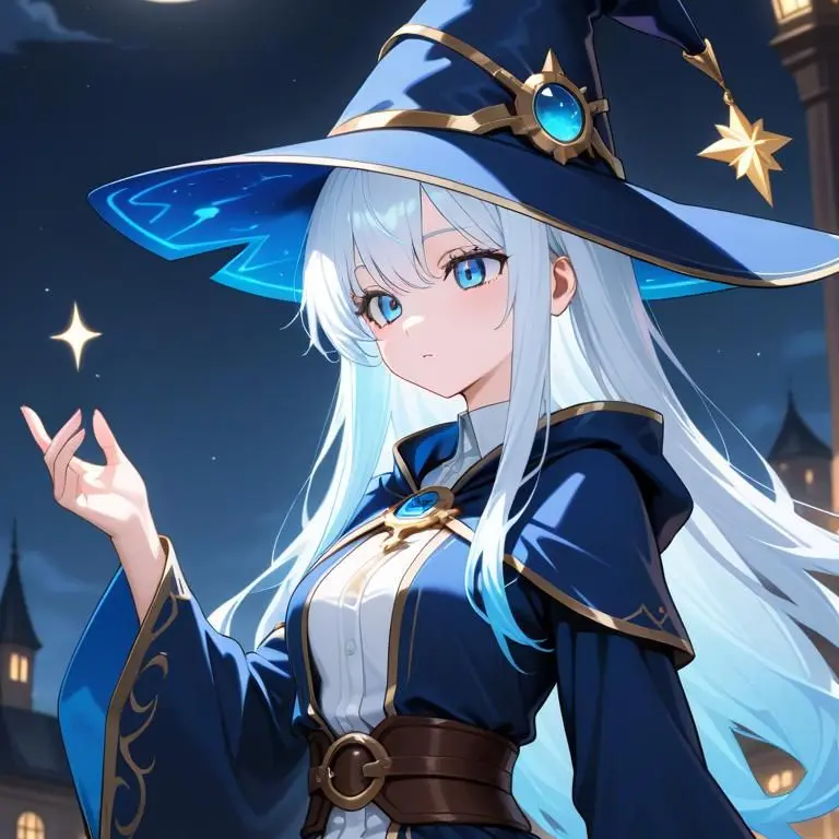 high_school_students의 月明かりの下の未完成な魔導師