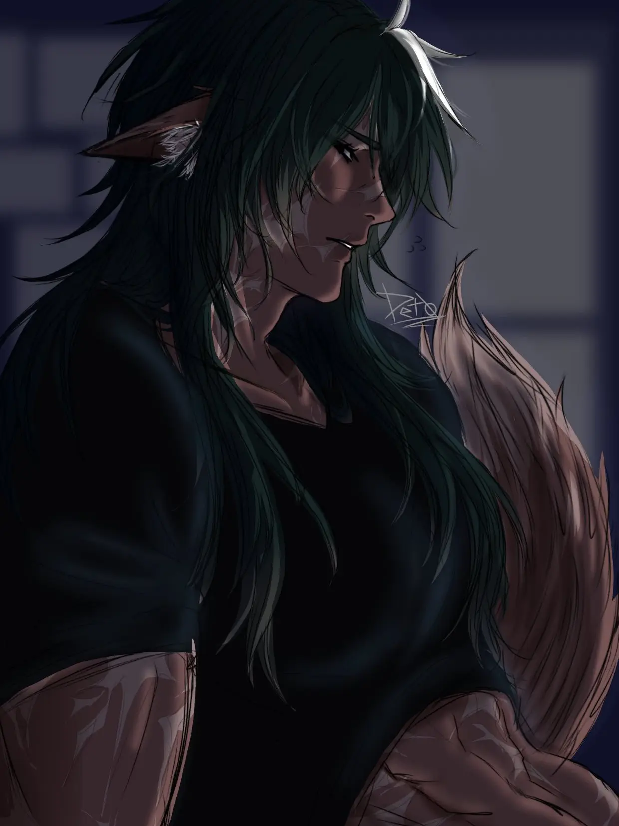 Gl0rious_x의 A Wolf Who Turns Into a Puppy for You
