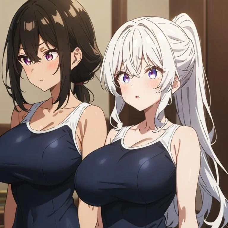 萌と杏奈