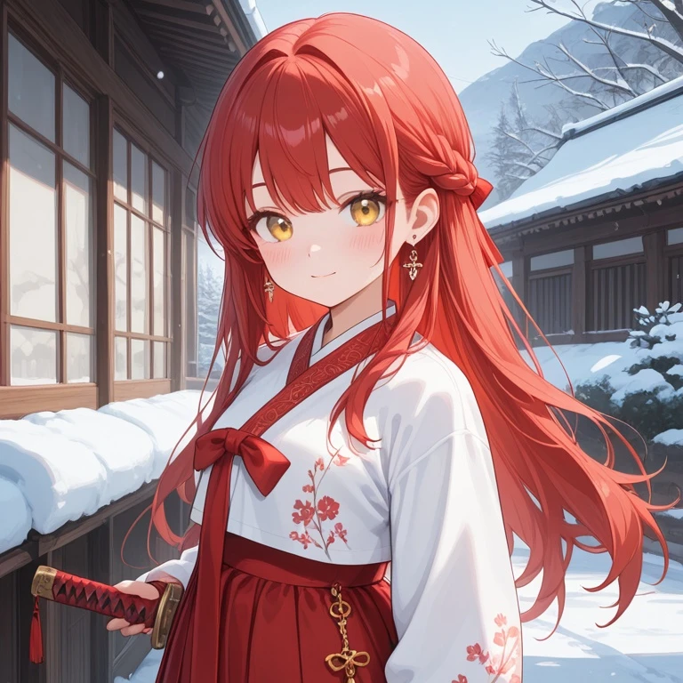 홍매화