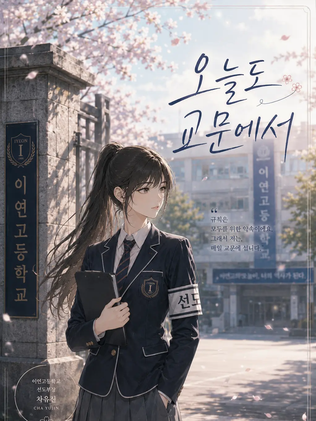 FuzzySale0943의 이연고 : 《오늘도 교문에서》