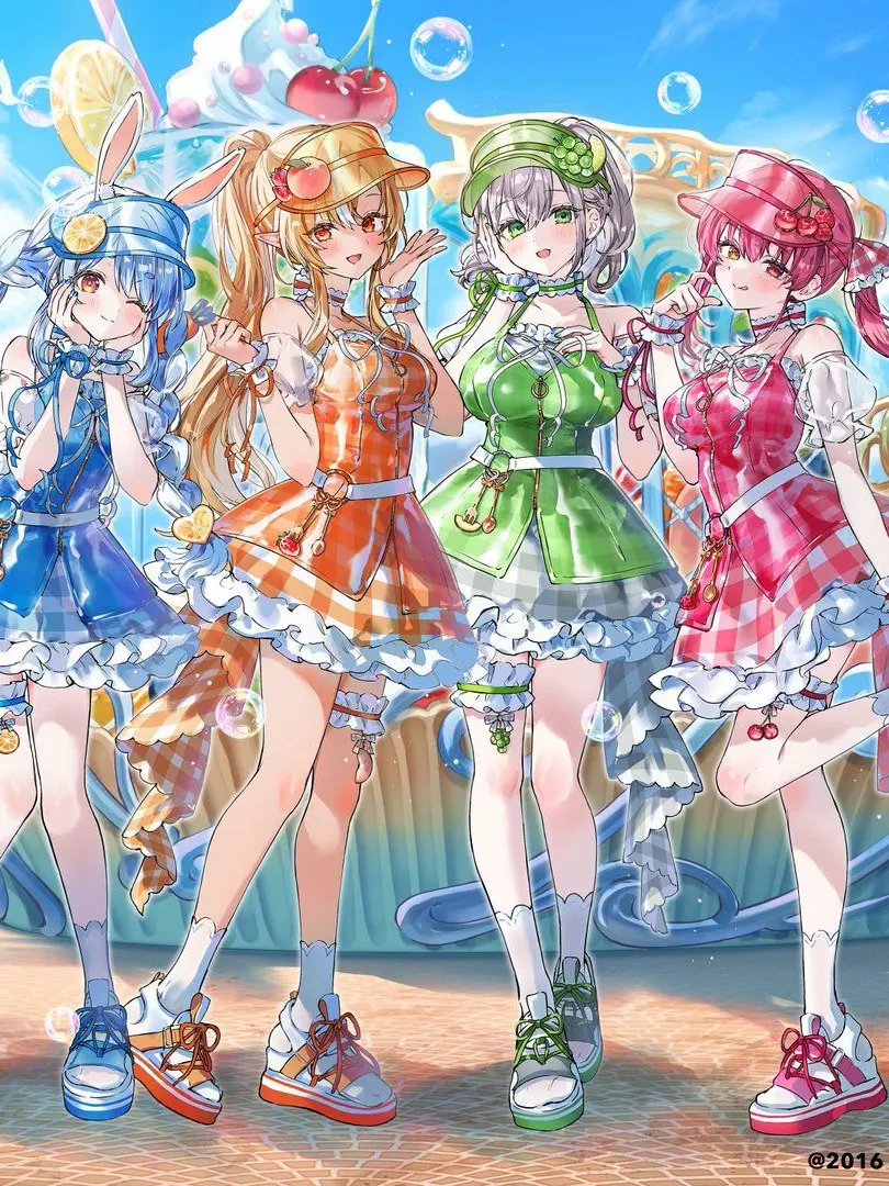 tonarinokeeki의 ホロライブ3期生〜！