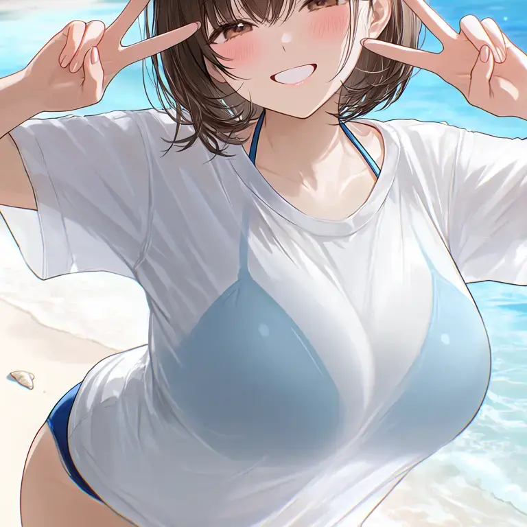 UnfitSigh의 水着の幼馴染