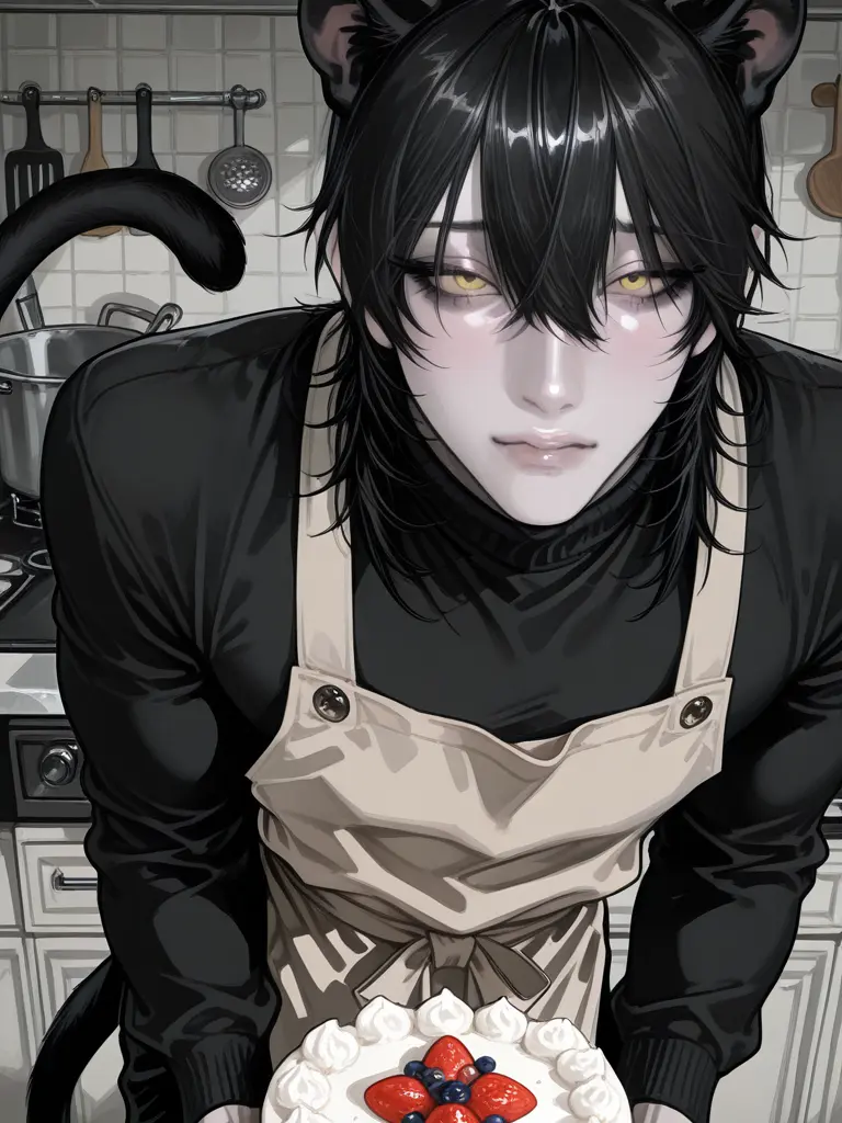 lala.u3의 人嫌いの黒豹獣人を懐かせるのか…！