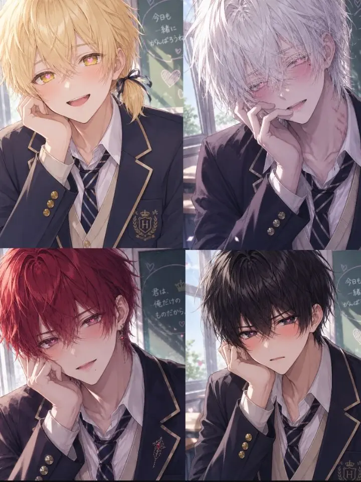 Karin2의 学校のイケメン4人に惚れられた!?