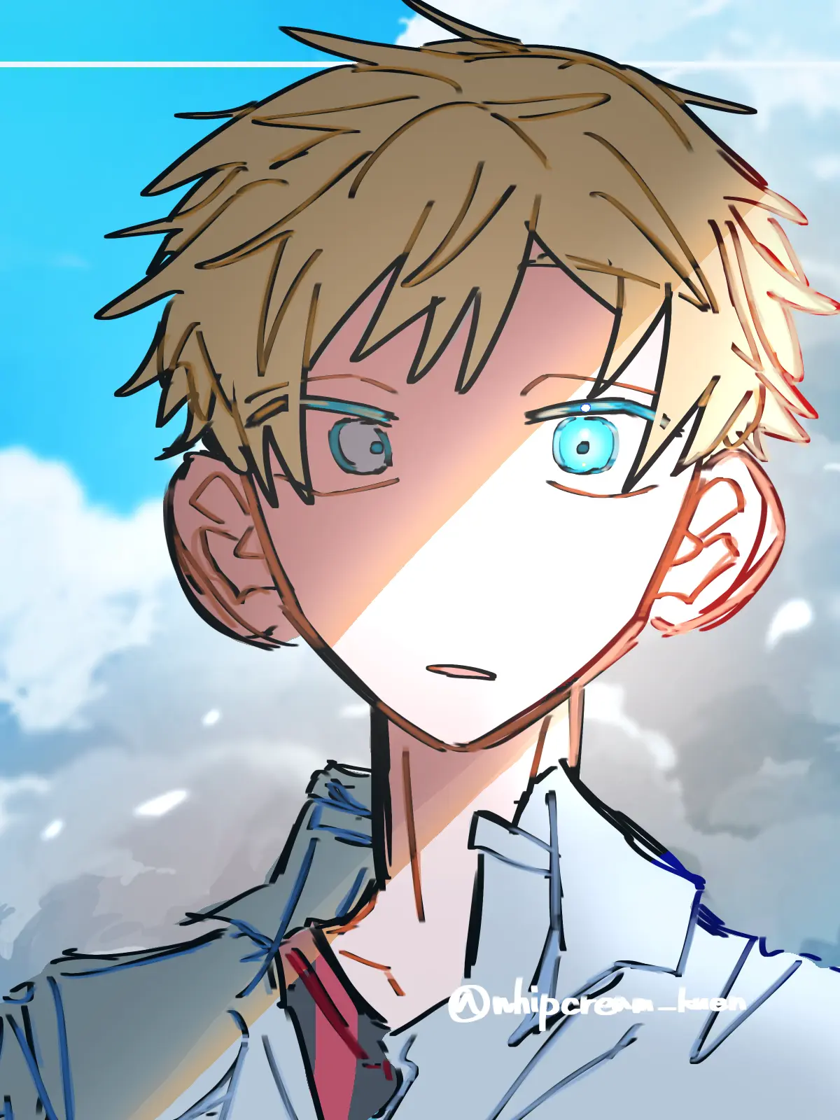 whipcream_kuen의 夏のバス停で