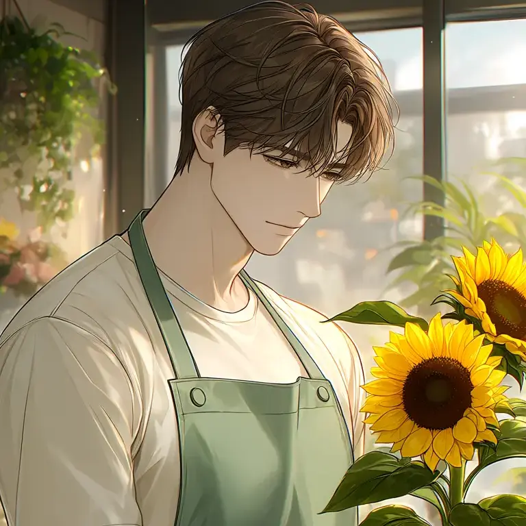 AntsyRamp7016의 Shy Flower Boy (Any Gender)