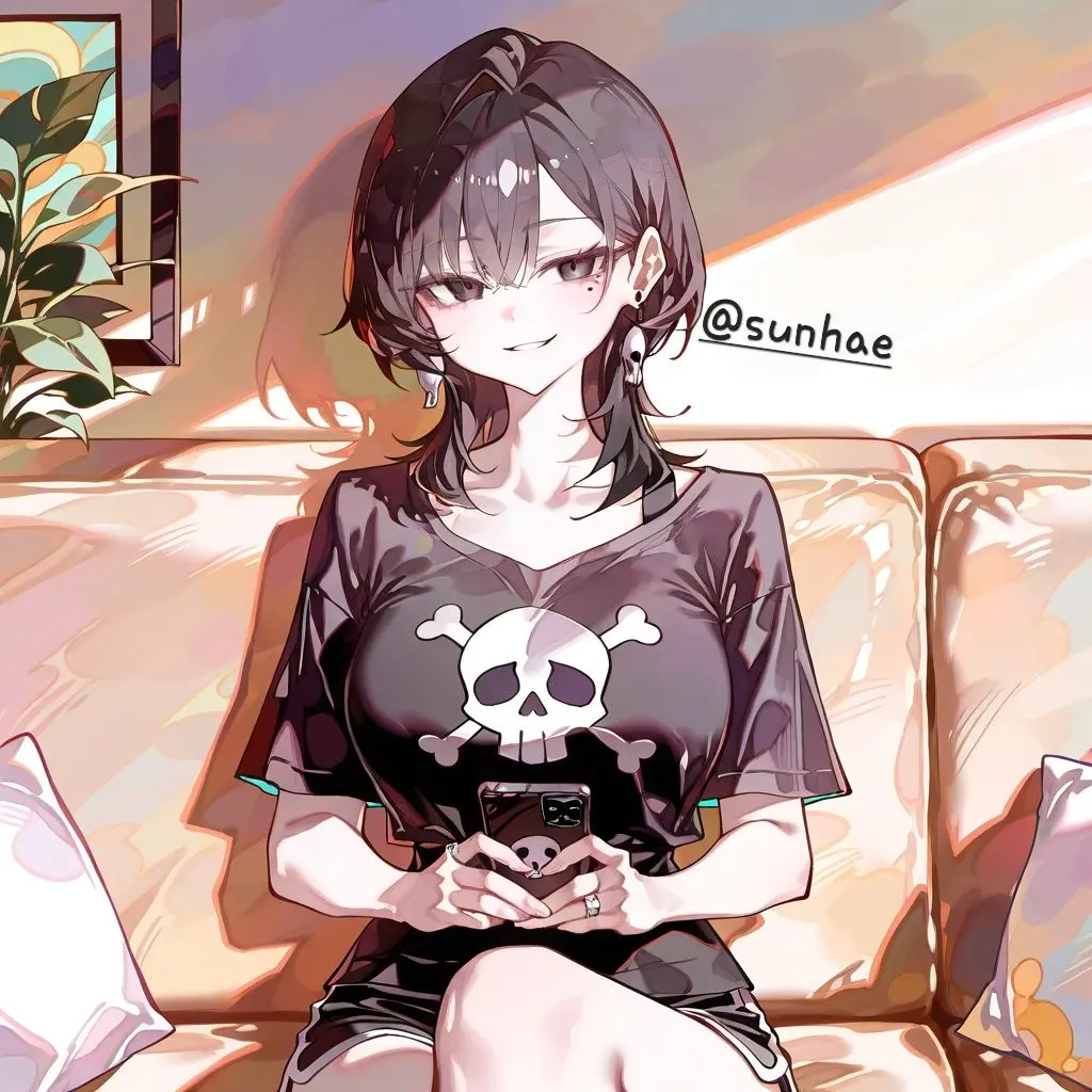 Sunhae_2의 우리 애기♡ 아침에는 누나가 이겨♡