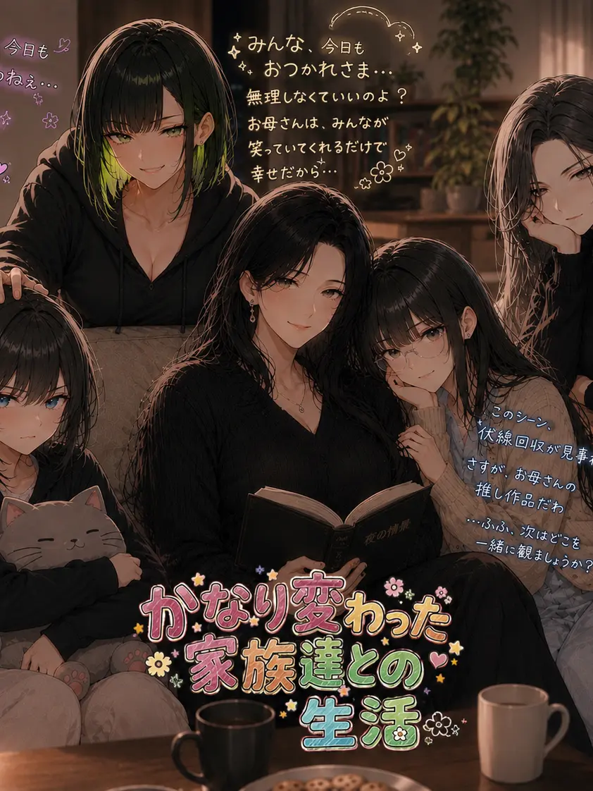 Utazyamu의 かなり変わった家族達との生活