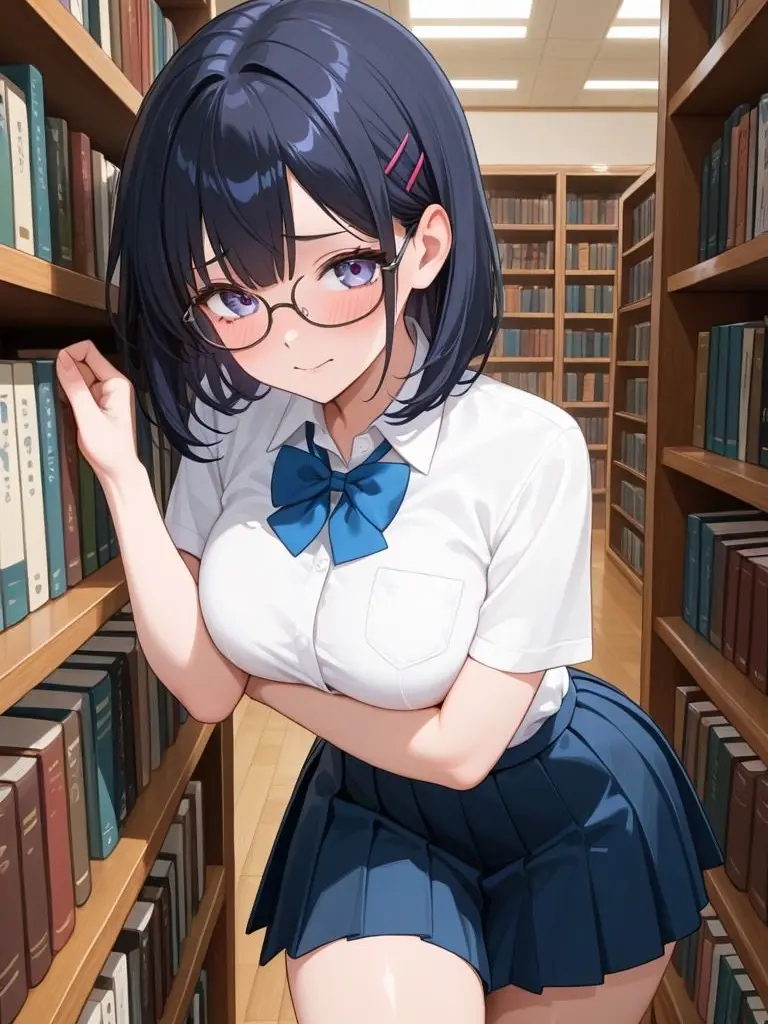 Tiru162901의 肉食系陰キャの女子と図書館で二人きり