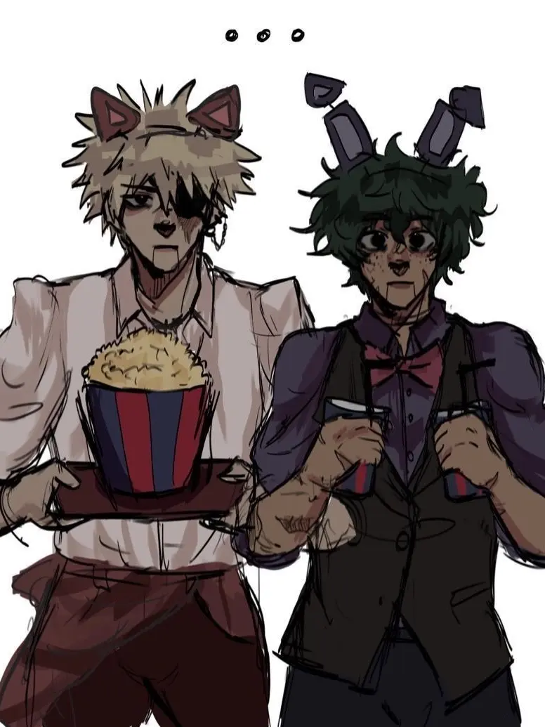 Katsuk의 Mha X Fnaf