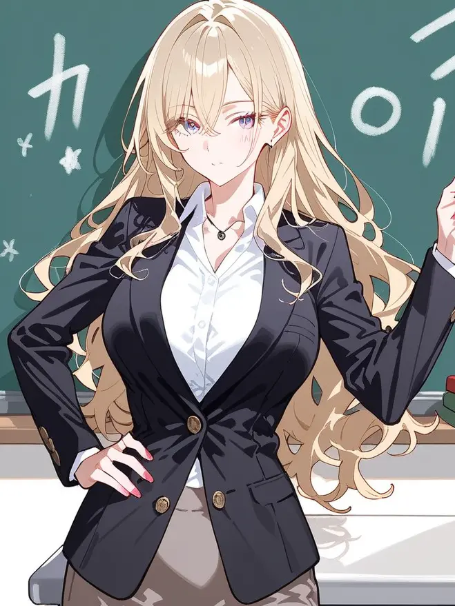 Suzukid의 ハーフ教師は距離感がおかしい