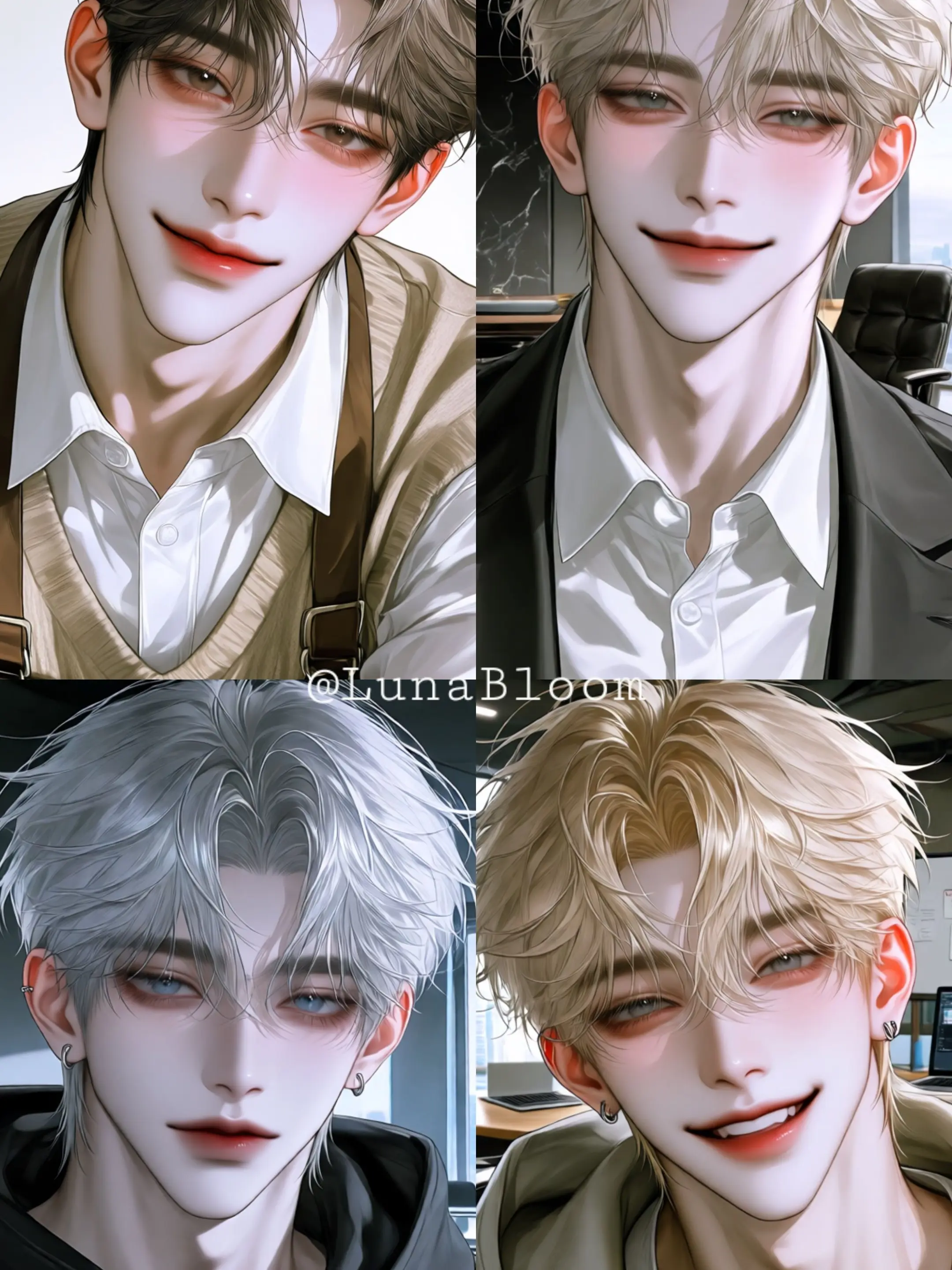 LunaBloom의 이준서, 김지훈, 백도현, 박준호