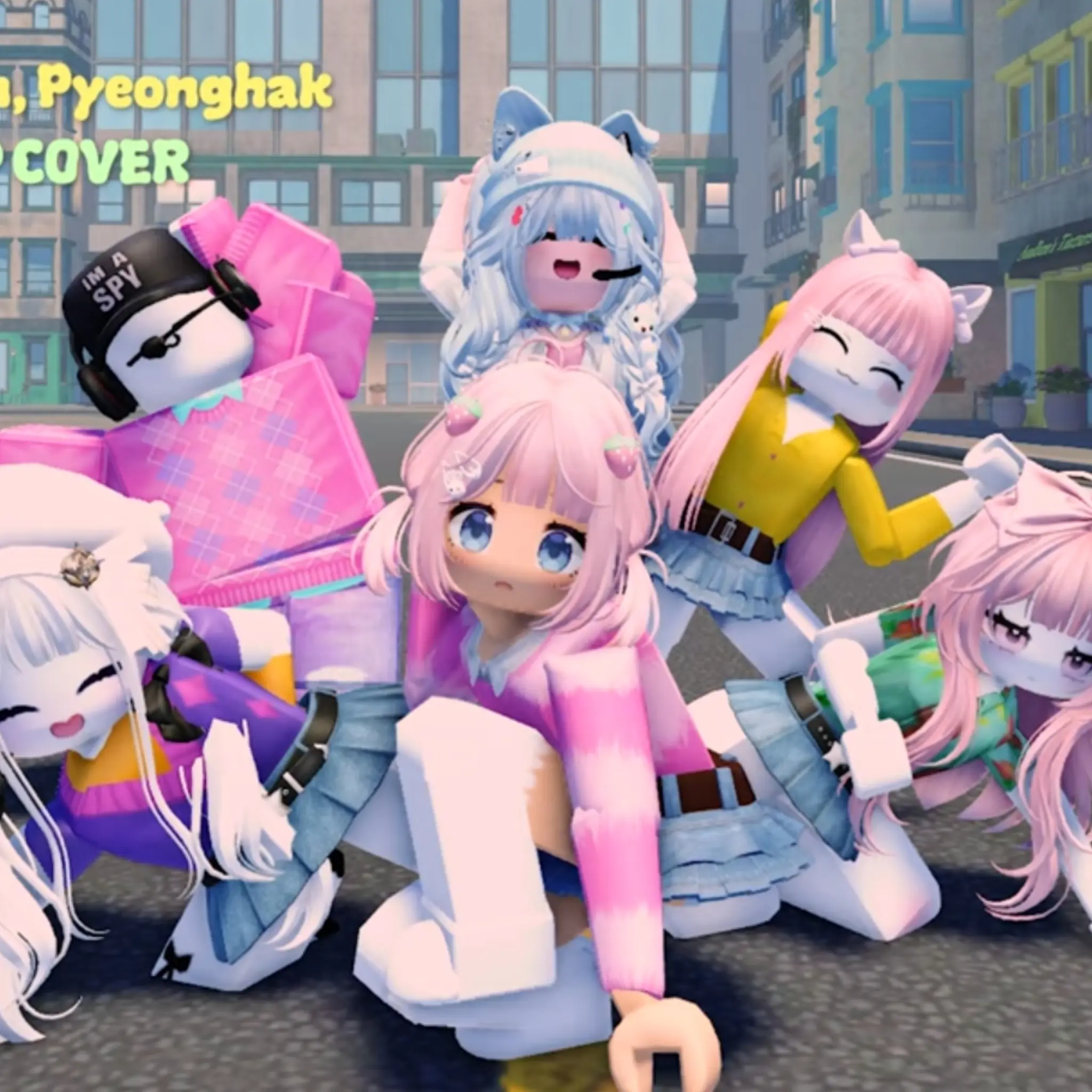 CattyGlove5916의 로블 소다팝 멤버들과 만나다?