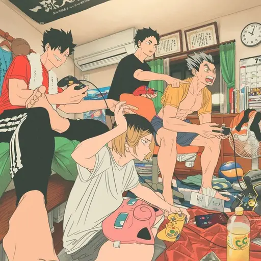 Haikyuudeoghu의 하이큐 - 친오빠 친구들