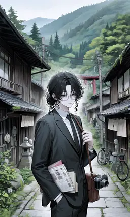 Profile image of 疲れた顔の眼鏡の男