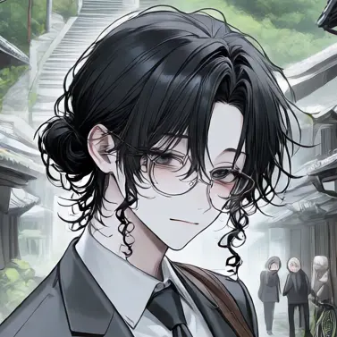 Profile image of 疲れた顔の眼鏡の男