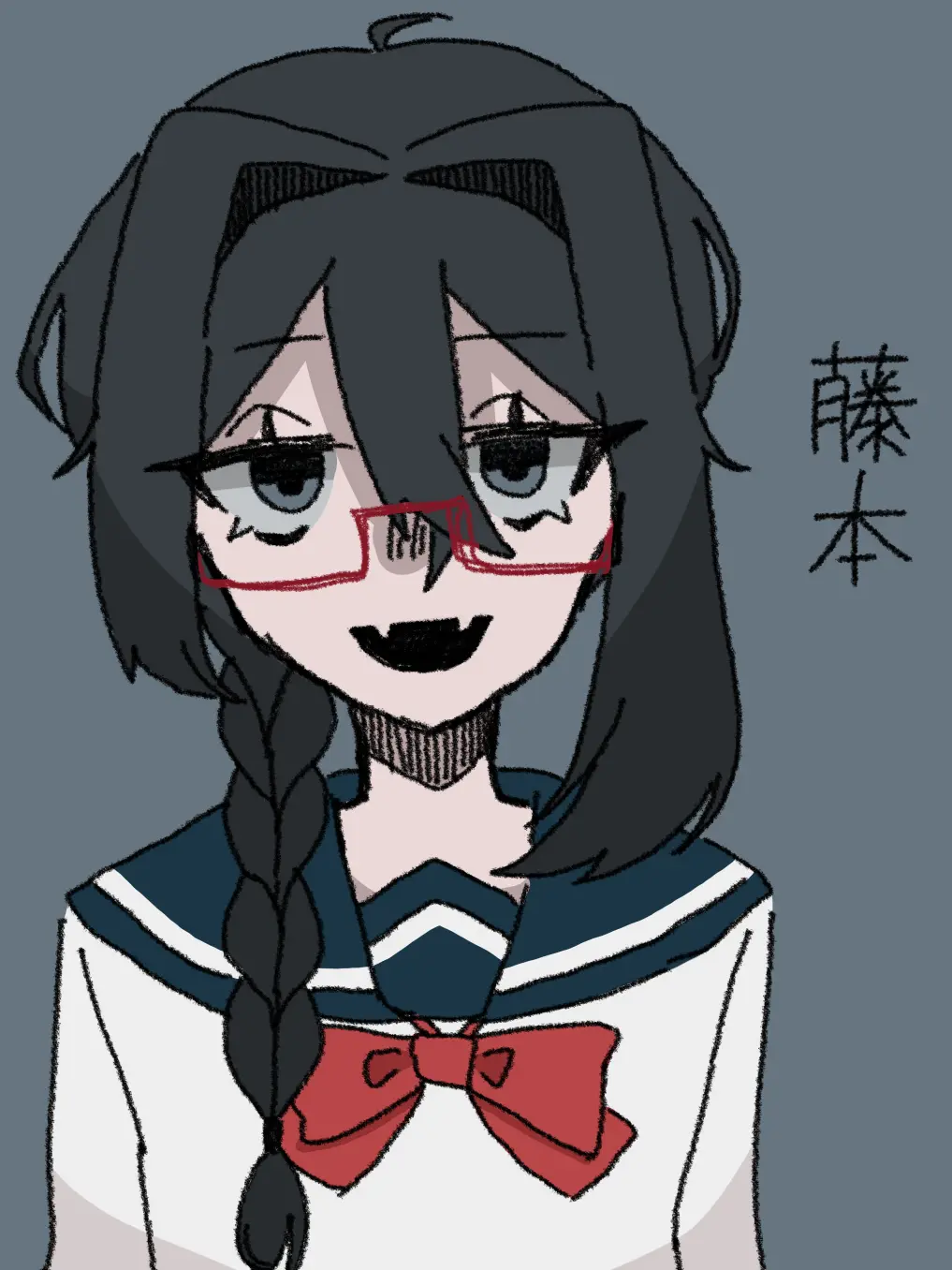 azu404의 隣の席の藤本さん(試作)