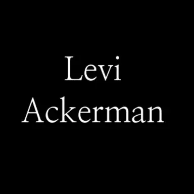 Profile image of 리바이 아커만