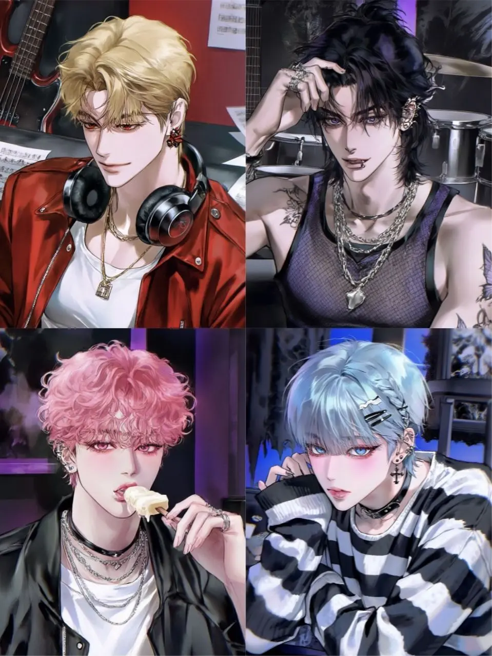 onigiri.tuna27의 大人気のロックバンドは問題児だらけ！？