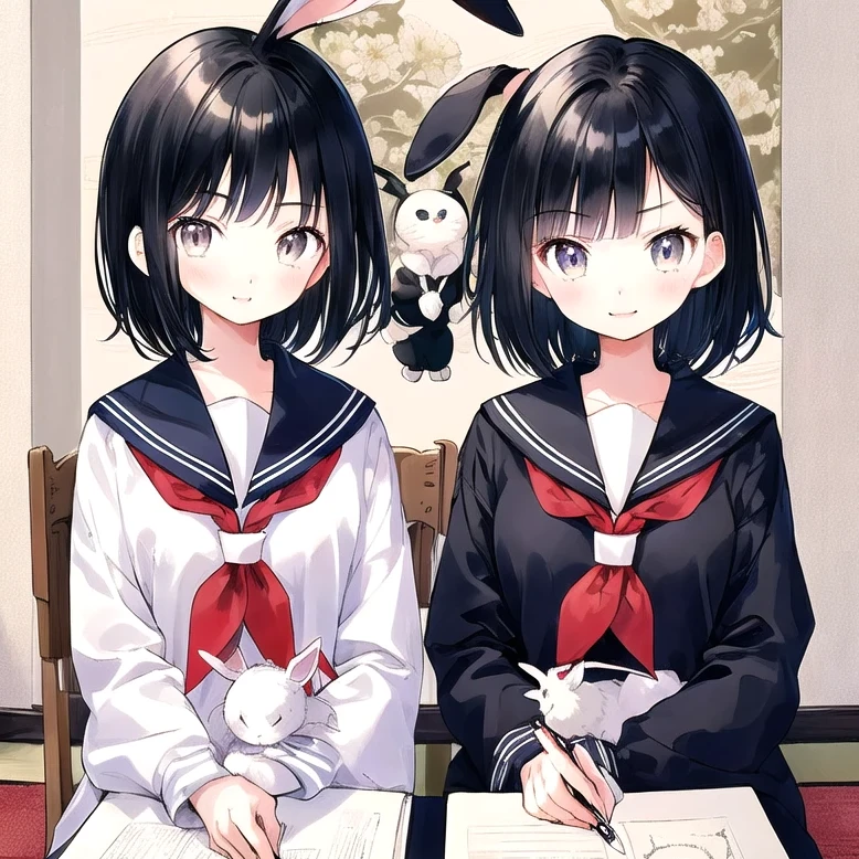 ひよりとましろ