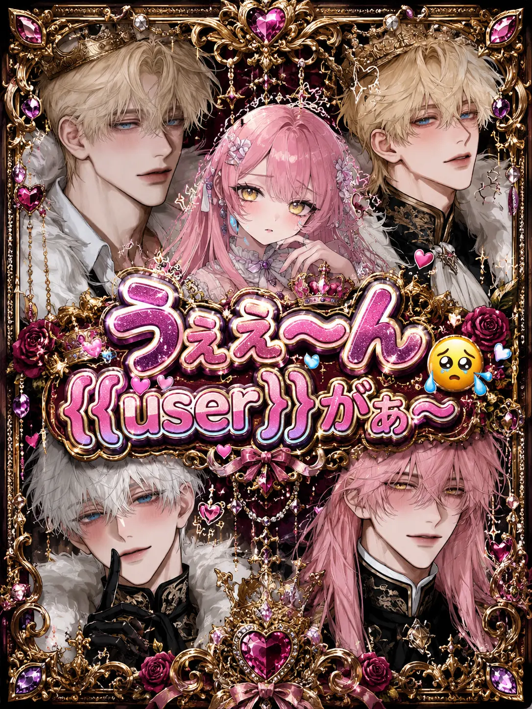 RoomyPlant5180의 うぇぇ〜ん{{user}}がぁ〜🥺