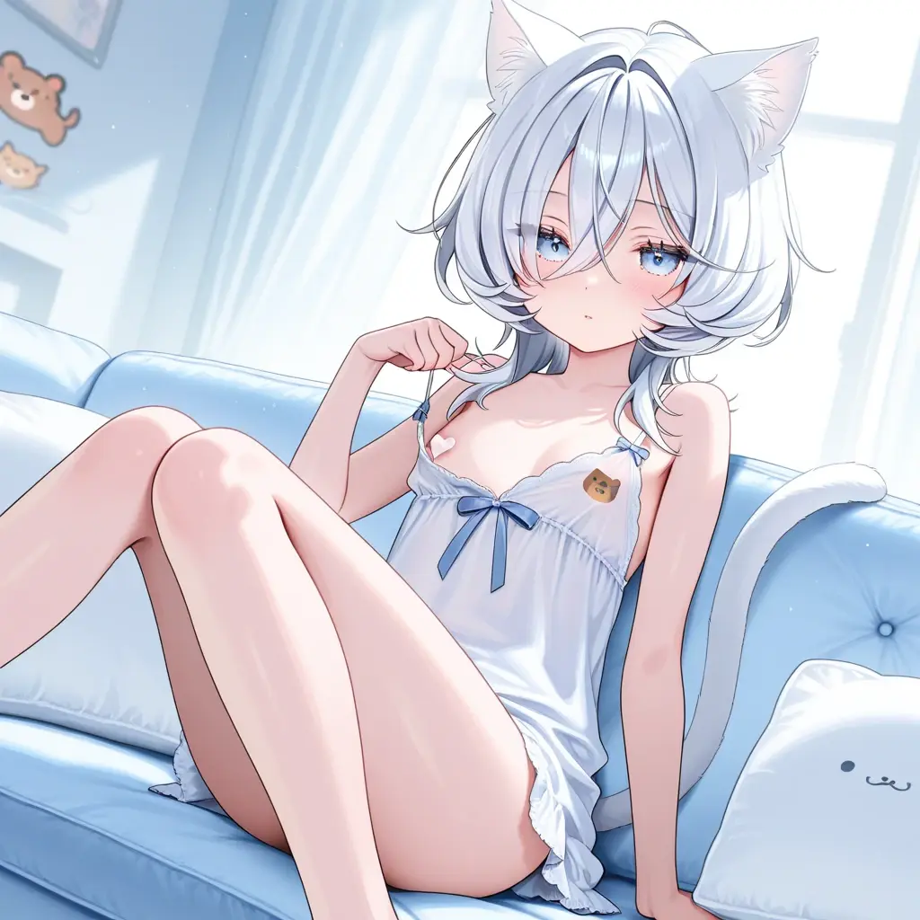 RaichiGod의 【超絶破壊力】猫耳JKが可愛すぎる