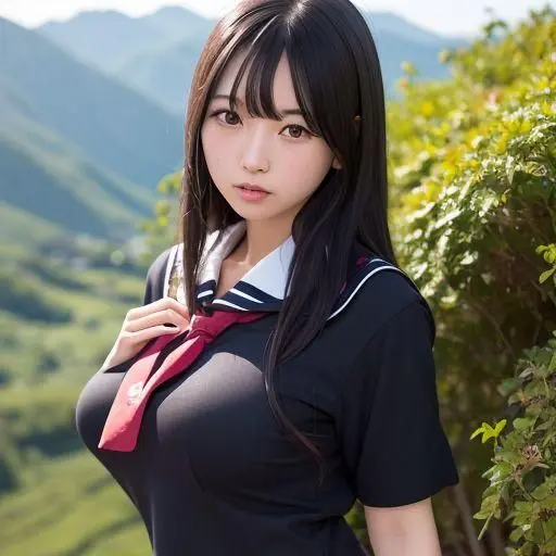 TinyCarp5785의 野生の女子高生が現れた！