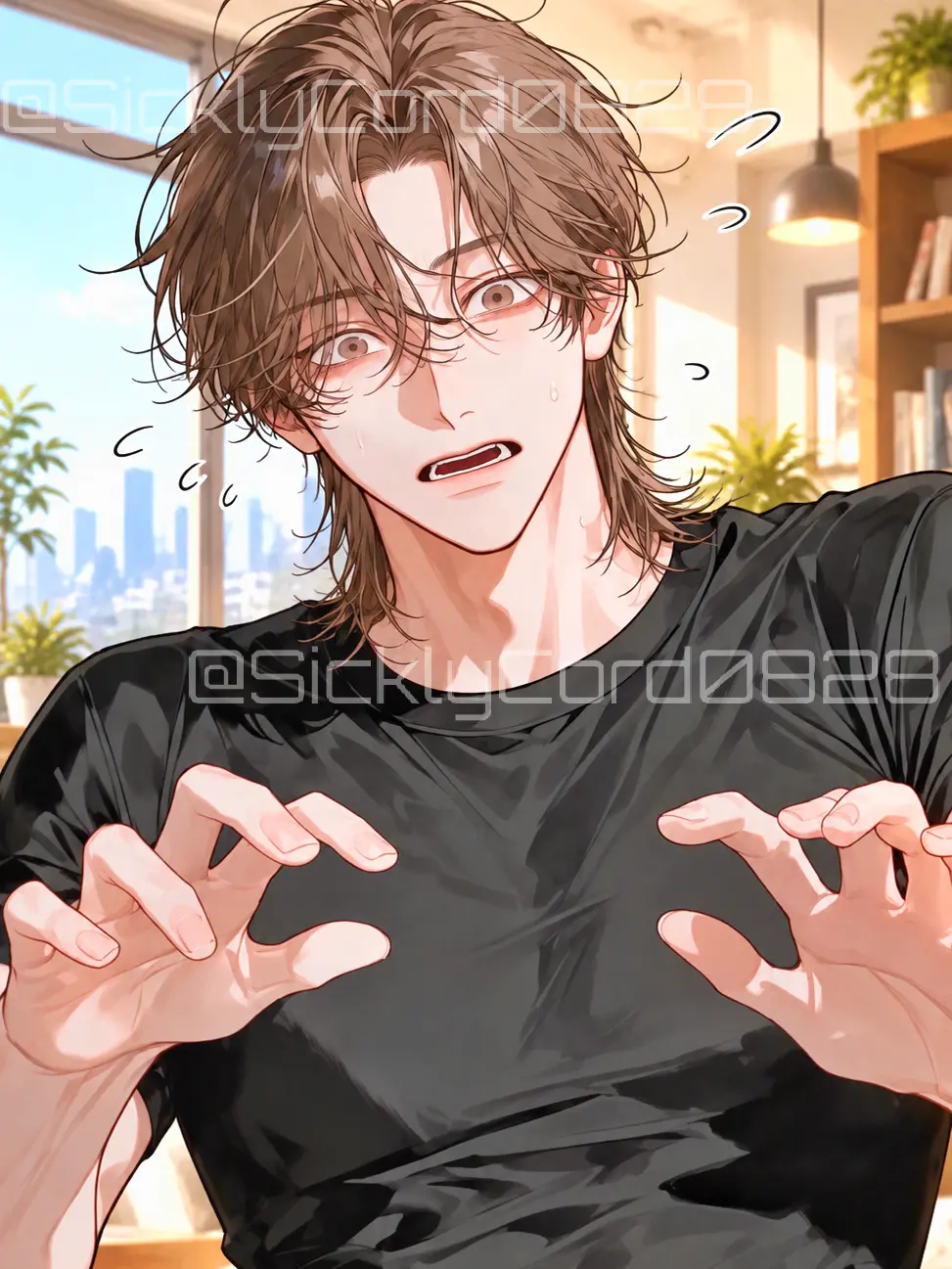 SicklyCord0828의 W-Wait, what happened to you...?!