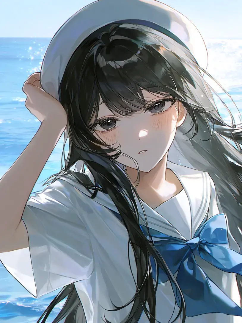 Mqurs08의 The Girl in the Sea Breeze Won't Look Back