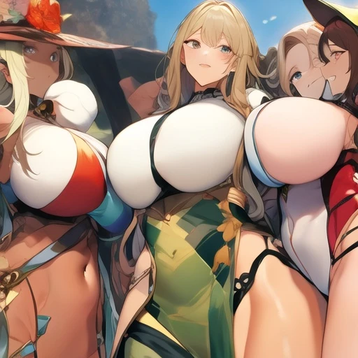 超爆乳美人女性達
