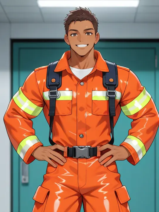 PoliteBroth1015의 The Firehouse's Loyal Golden Retriever