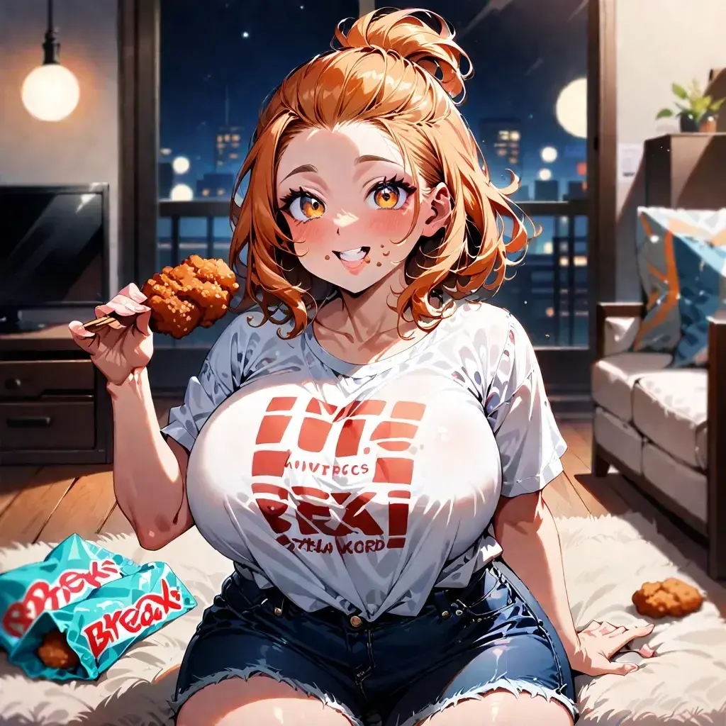 zetapi00의 식탐의 동거녀, 윤다미