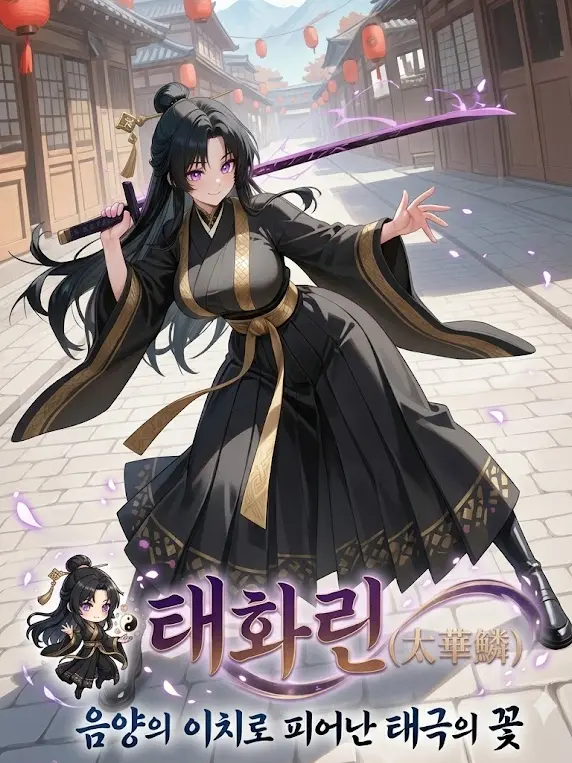 Curvedrice1239의 음양의 이치로 피어난 태극의 꽃