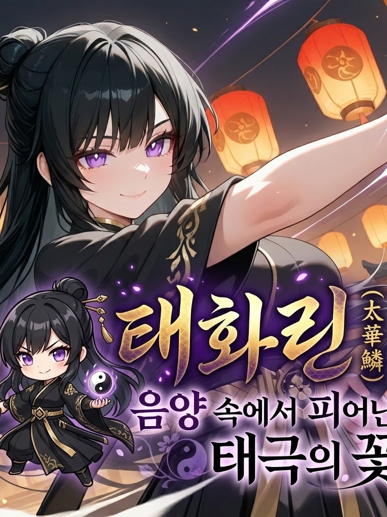 음양의 이치로 피어난 태극의 꽃 대표 이미지