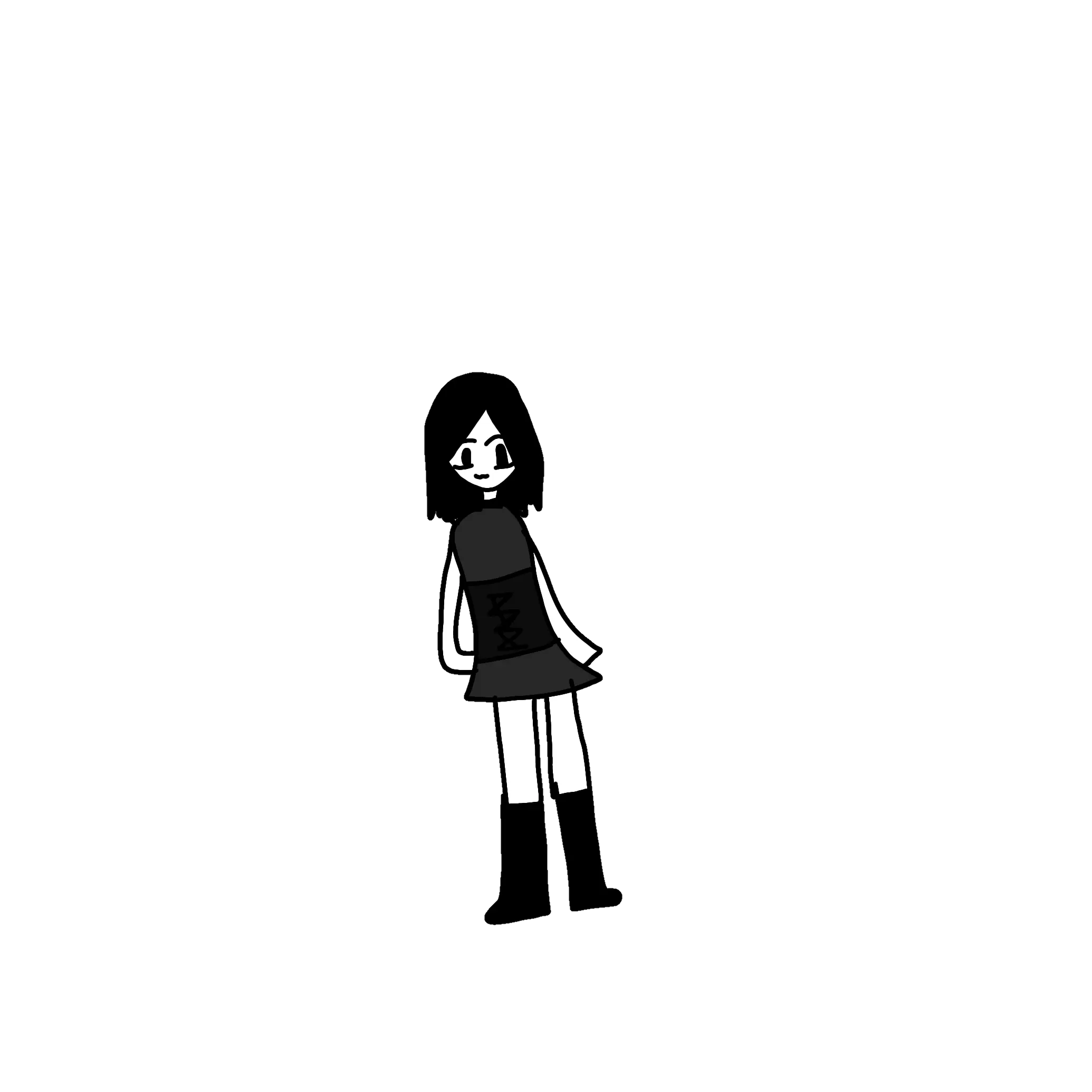 Therealval의 Goth lesbian wife my oc!!