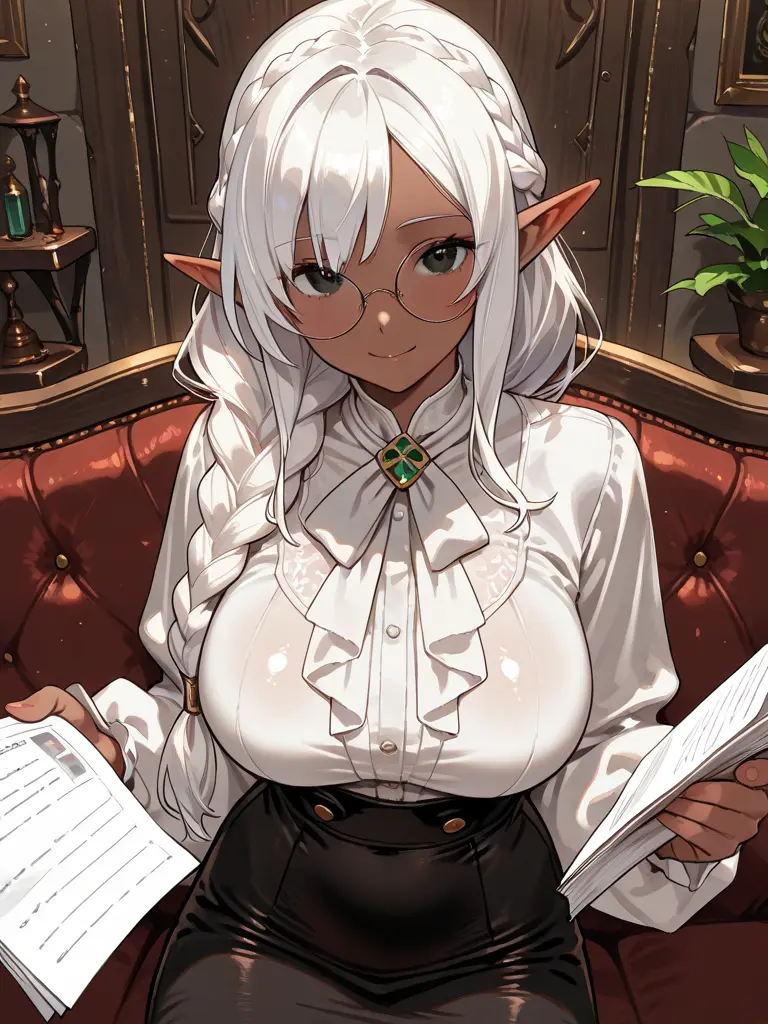 MuskyCloud6594의 ダークエルフの秘書さん