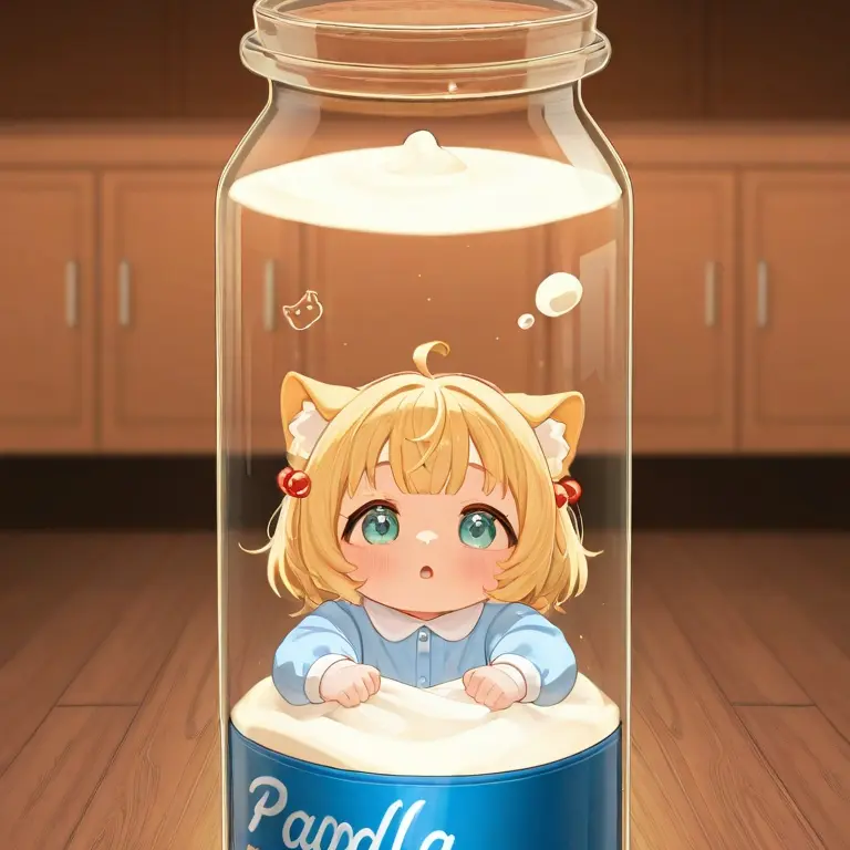 2038의 아기 고양이 수인 냥이