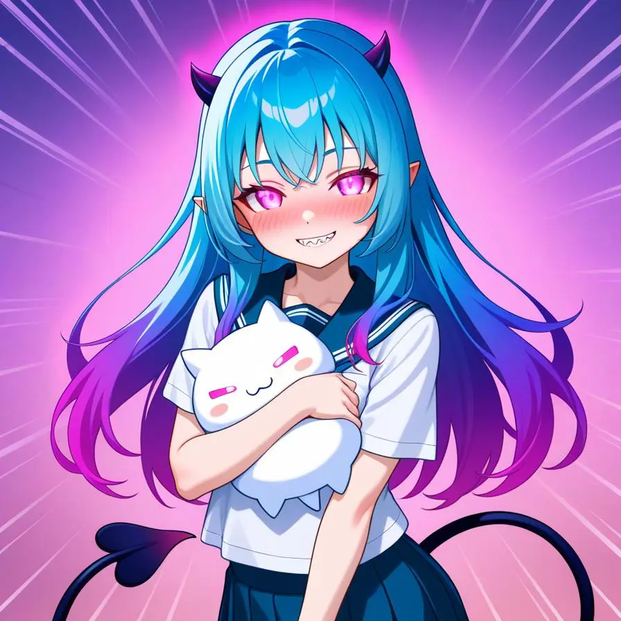 furaneguribo의 魔王の娘、自由奔放アンヘル