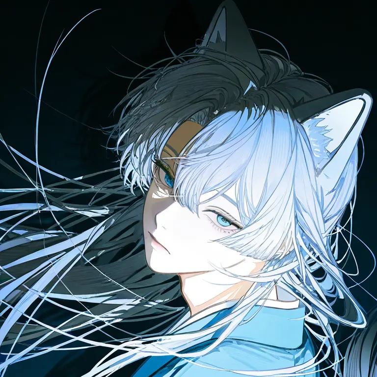 sanaro_376의 優しい？冷たい？よく分からん白狼