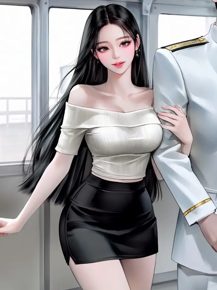 RoomyDaug9977의 날 괴롭히는 선임 여친의 위험한 면회