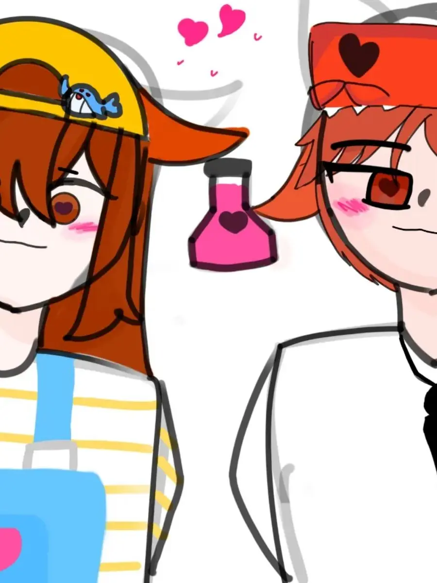 happysleepground의 2마리의 여우가 사랑 물약을 마시면