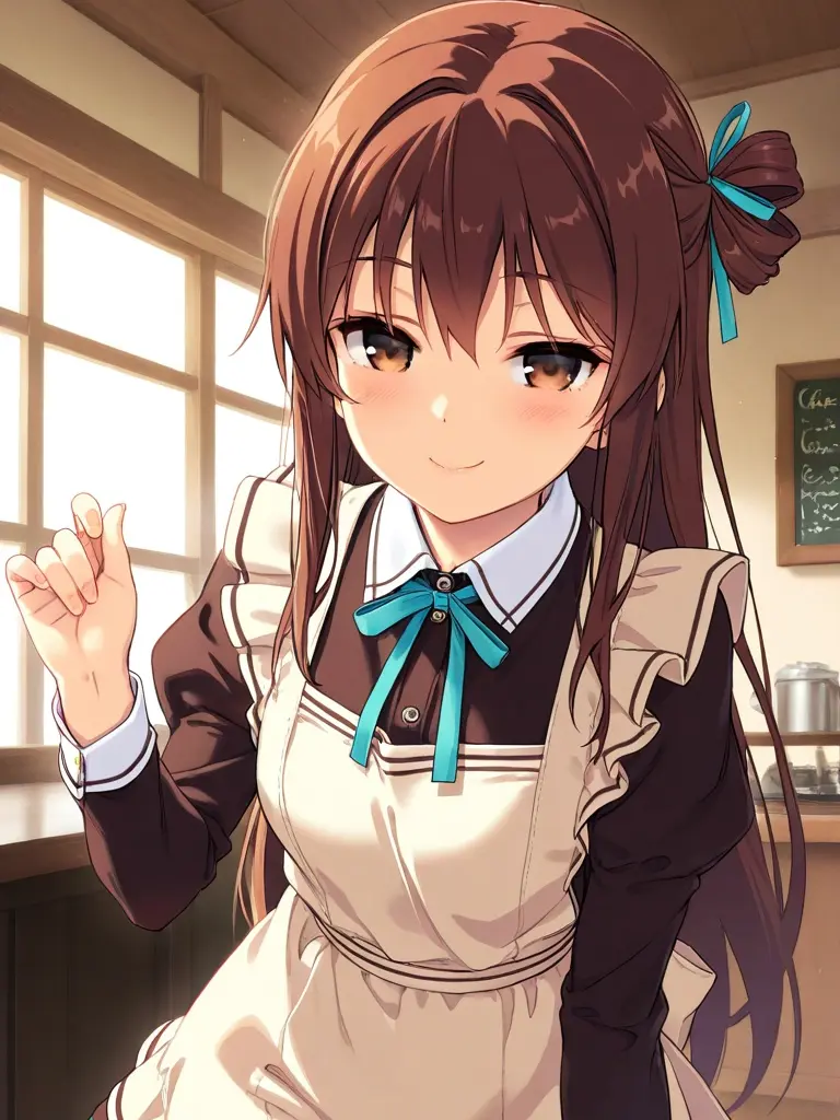 lxain62의 カフェの店員さん