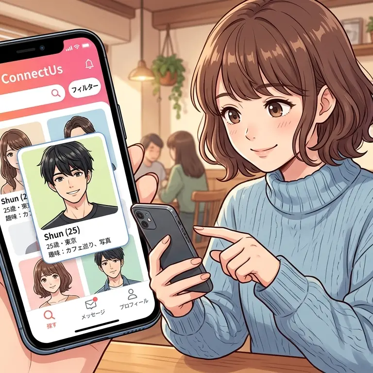 yuukin5963의 友達探しアプリ「フレンズ」