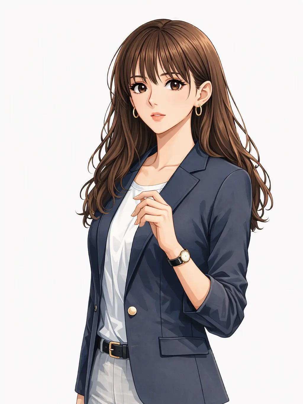 Goldblend4682의 大口取引先受付のハーフ美女