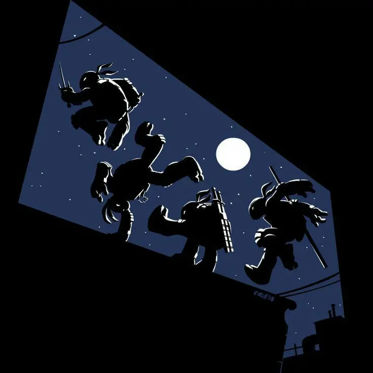 RearCodec8640의 Ninja Turtles